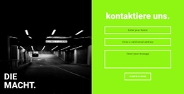 Das Kraft-Fitnessstudio – Bestes Kostenloses Joomla-Template