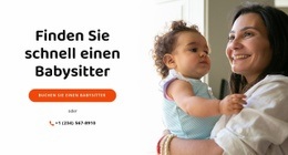 Einfache Kinderbetreuung - Bestes Website-Design