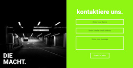 Das Kraft-Fitnessstudio – Kreatives, Vielseitiges WordPress-Theme