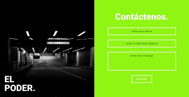 El power gym Plantilla HTML