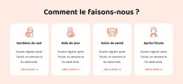 Superbe Conception De Site Web Pour Nos Services De Garde D'Enfants