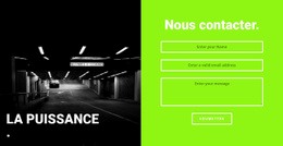 Le Power Gym - Modèle De Site