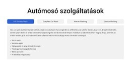 Autómosó Szolgáltatások A Lapokban Ingyenes CSS Webhelysablon