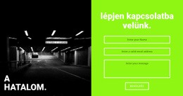 A Power Gym - Webhelysablon