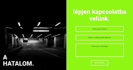 Többcélú Webhelytervezés A Power Gym Számára