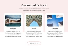 Creiamo Edifici Sani - Mockup Del Sito Web Scaricabile Gratuitamente