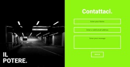 Funzionalità Di Layout Del Tema Per La Palestra Di Potenza