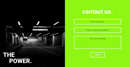 The Power Gym - Best Free Joomla Template