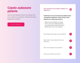 Szablon Projektu Dla Blok FAQ