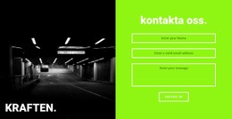 Responsiv Webbmall För Power Gym