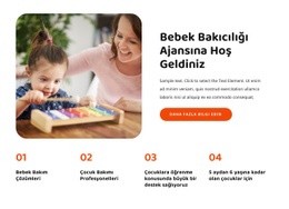 Bebek Bakıcılığı Ajansına Hoş Geldiniz - En Iyi Açılış Sayfası