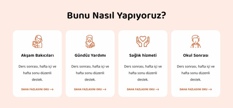 Bebek bakıcılığı hizmetlerimiz Joomla Şablonu