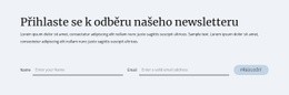 Formulář Pro Odběr Newsletteru #Css-Templates-Cs-Seo-One-Item-Suffix