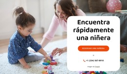 HTML Responsivo Para Encuentra Niñeras