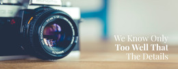 Teaching Photography From Scratch - Site Template