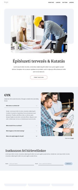 Design Stúdió GYIK Egyszerű HTML CSS-Sablon