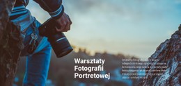 Warsztaty Fotografii Portretowej Szablon Pojedynczej Strony