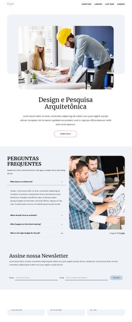 Perguntas Frequentes Sobre Estúdio De Design - HTML Constructor