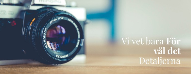 Lär dig fotografering från grunden WordPress -tema