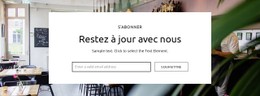 Délicieusement Satisfaisant Site Web D'Une Seule Page