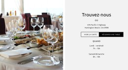 Savourez Chaque Délicieuse Bouchée Modèle CSS Gratuit