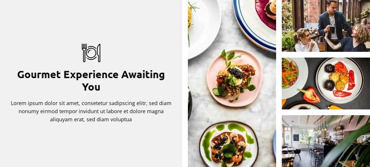 Fresh and Flavorful HTML Template