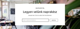 Tervezősablon Ehhez: Ízletesen Kielégítő