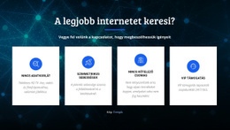 A Legjobb Internetszolgáltató – WordPress Téma Inspirációja