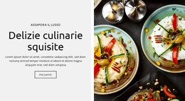 Delizie Salate - Modello HTML Reattivo