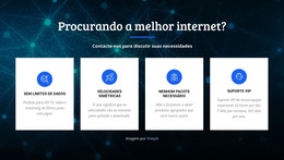 Melhor Provedor De Internet – Site Responsivo