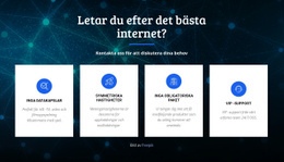 Bästa Internetleverantören – WordPress-Temainspiration