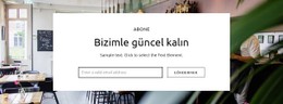 Nefis Ve Doyurucu Tek Sayfalı Web Sitesi