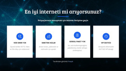 En Iyi Internet Sağlayıcı - En Iyi Web Sitesi Şablonu Tasarımı