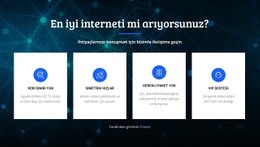 En Iyi Internet Sağlayıcı Web Sitesi Tasarımı