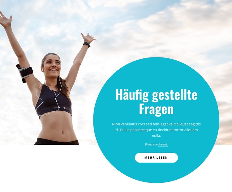 Gesellschaft führen Website-Vorlage