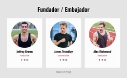 Equipo Del Club De Corredores - Página De Destino