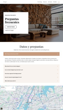 Preguntas Frecuentes Sobre Estudios De Diseño - Plantilla De Sitio Web Gratuita