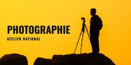 Atelier National De Photographie - Modèle HTML5 Simple