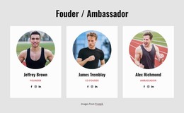 Run Club Team - HTML Template Code