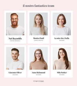 Le Persone Fantastiche Creano Team Straordinari - Modello Di Sito