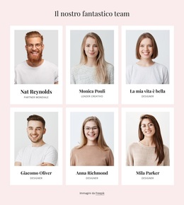 Le Persone Fantastiche Creano Team Straordinari - Tema WordPress Gratuito