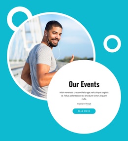 We Organise Events