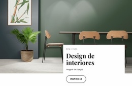 Designer De Site Para Arquitetura De Interiores