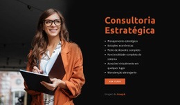 Empresa De Consultoria Estratégica – Design Responsivo