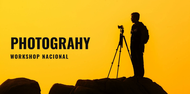 Oficina nacional de fotografia Modelo HTML