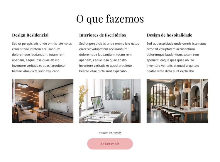 Eleve sua casa conosco Modelo HTML