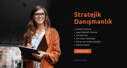 Stratejik Danışmanlık Şirketi Için Sayfa HTML'Si