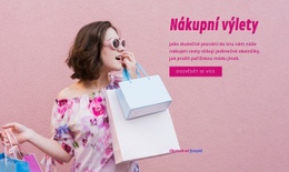 Cestování Za Nákupy - Nejlepší HTML Šablona