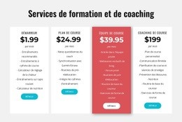 Services De Formation Et De Coaching - HTML File Creator