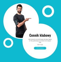 Cennik Klubów Sportowych - Darmowy Szablon HTML5